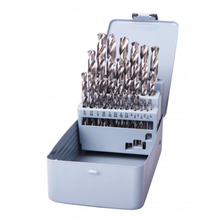 1/16"~1/2 29PCS Cobalt Drill Bits Set